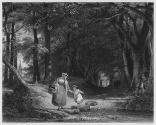 Las Piedras de Paso, del cuadro en la Galería Vernon